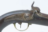 FRENCH Antique Model 1837 NAVY Pistol Made at CHATELLERAULT French Naval Pistol with Belt Hook! - 4 of 20
