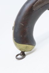 FRENCH Antique Model 1837 NAVY Pistol Made at CHATELLERAULT French Naval Pistol with Belt Hook! - 3 of 20