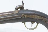 FRENCH Antique Model 1837 NAVY Pistol Made at CHATELLERAULT French Naval Pistol with Belt Hook! - 19 of 20