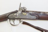 Antique R. & J. D. JOHNSON US Contract Model 1816 TYPE 3 Conversion MUSKET 1 of 600 Produced, with BAYONET! - 3 of 20