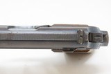 WORLD WAR 2 German WALTHER “ac” Code Model PP 9mm Kurz Pistol C&R WWII .380 with HOLSTER & WOODEN GRIPS - 9 of 20