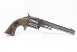 RARE Belgian-Made SMITH & WESSON No 2 OLD ARMY Revolver .32 Rimfire Antique European S&W Revolver! - 19 of 22