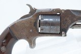 RARE Belgian-Made SMITH & WESSON No 2 OLD ARMY Revolver .32 Rimfire Antique European S&W Revolver! - 21 of 22