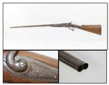 Antique English NAYLOR Double Barrel SxS ROTARY UNDERLEVER HAMMER Shotgun Nicely Engraved 12 Gauge English Made Shotgun - 1 of 19