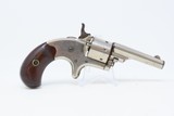 1874 Antique 7-SHOT COLT “Open Top” .22 Short RIMFIRE Pocket REVOLVER NICKEL Colt’s Answer to Smith & Wesson’s No. 1 Revolver - 13 of 16