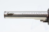 1874 Antique 7-SHOT COLT “Open Top” .22 Short RIMFIRE Pocket REVOLVER NICKEL Colt’s Answer to Smith & Wesson’s No. 1 Revolver - 8 of 16