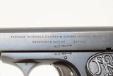 FN Model 1910 .32 ACP Pocket Pistol FABRIQUE NATIONALE 7.65x17mm C&R Belgian Belgium Made; Designed by John Browning - 6 of 18