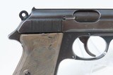 EAGLE/C Police Marked WORLD WAR 2 Nazi German WALTHER Model PPK Pistol C&R Pistol Made Circa 1945 in Zella-Mehlis with HOLSTER - 22 of 24