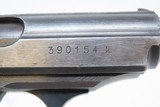 EAGLE/C Police Marked WORLD WAR 2 Nazi German WALTHER Model PPK Pistol C&R Pistol Made Circa 1945 in Zella-Mehlis with HOLSTER - 18 of 24