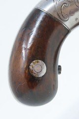ANTIQUE Allen & Thurber WORCHESTER PERIOD Bar Hammer PEPPERBOX Revolver First American Double Action Revolving Pistol - 15 of 17