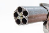 ANTIQUE Allen & Thurber WORCHESTER PERIOD Bar Hammer PEPPERBOX Revolver First American Double Action Revolving Pistol - 9 of 17