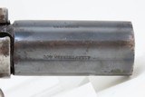 ANTIQUE Allen & Thurber WORCHESTER PERIOD Bar Hammer PEPPERBOX Revolver First American Double Action Revolving Pistol - 17 of 17