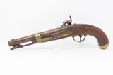 Antique HENRY ASTON 1st U.S. Contract Model 1842 DRAGOON Percussion Pistol Made Between the MEXICAN-AMERICAN WAR & CIVIL WAR - 15 of 18