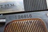 Hungarian FEMARU Model 37 9mm KURZ Semi-Automatic C&R Pocket Pistol German Side Arm During WORLD WAR II - 6 of 19