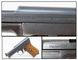 GERMAN Mauser Model 1914 7.65mm Semi-Automatic Pocket Pistol C&R German Side Arm in .32 ACP (7.65mm) - 1 of 20