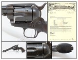LETTERED .45 COLT ARTILLERY Model US SINGLE ACTION ARMY Revolver 1885/1895 ANTIQUE Six-Shooter from the Spanish-American War Period! - 1 of 21
