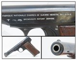 WWII GERMAN, BELGIAN OCCUPATION FN Model 1922 .32 ACP C&R Pistol 7.65x17mm Belgium Made; Designed by John Browning - 1 of 18