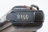 WWII GERMAN, BELGIAN OCCUPATION FN Model 1922 .32 ACP C&R Pistol 7.65x17mm Belgium Made; Designed by John Browning - 11 of 18