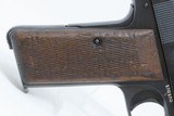 WWII GERMAN, BELGIAN OCCUPATION FN Model 1922 .32 ACP C&R Pistol 7.65x17mm Belgium Made; Designed by John Browning - 16 of 18