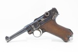 1917/1920 WORLD WAR I, II DWM 9x19mm GERMAN LUGER Pistol Weimar Double Date Iconic WW1/WW2 German Army Sidearm! - 5 of 23