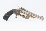 FINE “BABY RUSSIAN” Antique SMITH & WESSON .38 S&W Single Action Revolver c1877 .38 Caliber Small Form of the Russian! - 15 of 18