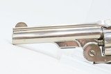 FINE “BABY RUSSIAN” Antique SMITH & WESSON .38 S&W Single Action Revolver c1877 .38 Caliber Small Form of the Russian! - 5 of 18