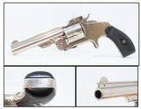 FINE “BABY RUSSIAN” Antique SMITH & WESSON .38 S&W Single Action Revolver c1877 .38 Caliber Small Form of the Russian! - 1 of 18