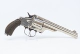 Spanish MERWIN & HULBERT Double Action .38 S&W REVOLVER C&R Nickel Early 20th Century Alternative to Colt and Smith & Wesson - 16 of 19