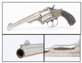 Spanish MERWIN & HULBERT Double Action .38 S&W REVOLVER C&R Nickel Early 20th Century Alternative to Colt and Smith & Wesson - 1 of 19
