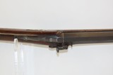 SHORT Antique Half Stock American “LONG RIFLE” .38 Caliber GERMAN SILVER Kentucky Style Long Rifle with Stout Octagon Barrel! - 11 of 18