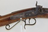 SHORT Antique Half Stock American “LONG RIFLE” .38 Caliber GERMAN SILVER Kentucky Style Long Rifle with Stout Octagon Barrel! - 4 of 18