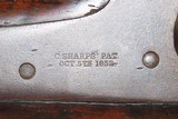 CIVIL WAR US SHARPS Model 1859 Breech Loading .52 Caliber CAVALRY CARBINE Iconic Sharps .52 Caliber FALLING BLOCK! - 6 of 21