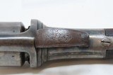 ENGRAVED Antique JAMES HARPER Transitional .44 Caliber PERCUSSION Revolver
Double Action PEPPERBOX to REVOLVER Transitional Firearm! - 12 of 17