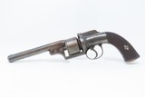 ENGRAVED Antique JAMES HARPER Transitional .44 Caliber PERCUSSION Revolver
Double Action PEPPERBOX to REVOLVER Transitional Firearm! - 2 of 17