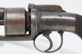ENGRAVED Antique JAMES HARPER Transitional .44 Caliber PERCUSSION Revolver
Double Action PEPPERBOX to REVOLVER Transitional Firearm! - 4 of 17