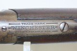 US MILITARY Winchester Model 1885 Low Wall WINDER Training C&R Musket-Rifle Scarce Example w/ US Ordnance Flaming Bomb Marks - 11 of 21