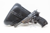 WORLD WAR 2 Walther "ac/43" Code P.38 GERMAN MILITARY Semi-Auto Pistol C&R 9mm Semi-Auto Pistol from the Third Reich with HOLSTER! - 2 of 23