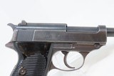 WORLD WAR 2 Walther "ac/43" Code P.38 GERMAN MILITARY Semi-Auto Pistol C&R 9mm Semi-Auto Pistol from the Third Reich with HOLSTER! - 22 of 23