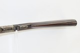Antique FALLING BLOCK Rifle HOPKINS & ALLEN .32 WCF H&A Single Shot Falling Block, Octagonal Barrel & Tang Peep Sight - 13 of 21