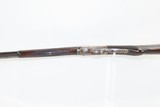 Antique FALLING BLOCK Rifle HOPKINS & ALLEN .32 WCF H&A Single Shot Falling Block, Octagonal Barrel & Tang Peep Sight - 7 of 21