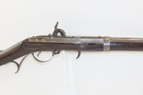 SCARCE Antique US HARPERS FERRY M1819 Hall Breech Loading CONVERSION Rifle 1831 Flintlock Converted to Percussion for Civil War - 4 of 18