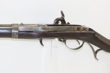 SCARCE Antique US HARPERS FERRY M1819 Hall Breech Loading CONVERSION Rifle 1831 Flintlock Converted to Percussion for Civil War - 15 of 18