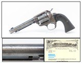1906 Lettered COLT Bisley SINGLE ACTION ARMY .38-40 WCF C&R Revolver SAA SAINT LOUIS SHIPPED to SIMMONS HARDWARE in 1906! - 1 of 20