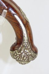 ORNATE Antique MEDITERANEAN Flintlock Pistol Naval PIRATE Military Sidearm Early 19th Century Pistol with JOSEPH MANTON Lock - 15 of 18