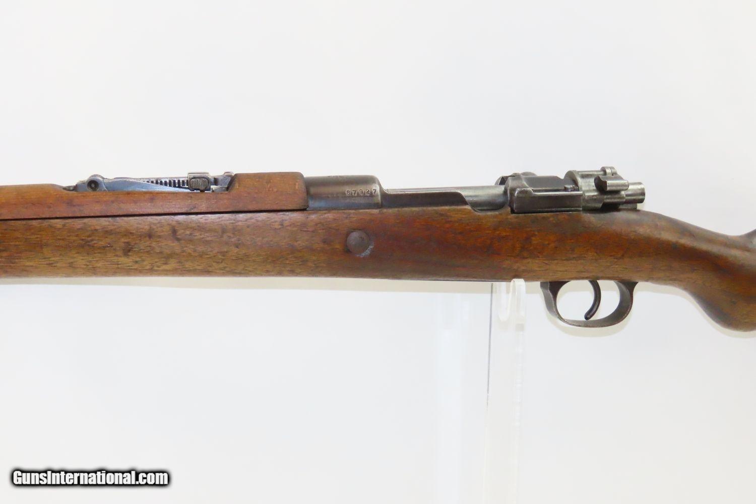 WORLD WAR II Dated TURKISH MAUSER 7.92mm ANKARA K KALE Military Rifle C ...