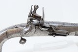c1770s SCOTTISH JOHN CAMPBELL All-Metal Flintlock PISTOL ENGRAVED Antique Rare, Iconic Sidearm of the Period of Revolution! - 4 of 17