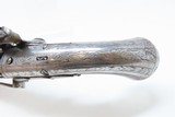c1770s SCOTTISH JOHN CAMPBELL All-Metal Flintlock PISTOL ENGRAVED Antique Rare, Iconic Sidearm of the Period of Revolution! - 11 of 17
