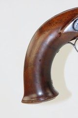 NEW YORK Antique JOHN HATCH Percussion 36 Caliber Single Shot TARGET Pistol Made Mid-19th Century in Syracuse, NY - 3 of 19