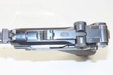 1915 ARTILLERY LUGER DWM Model 1914 Pistol Stock & Holster Rig WORLD WAR I Scarce 8-Inch Barreled Pistol w Detachable Shoulder Stock! - 18 of 25