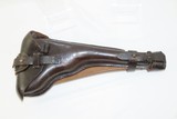 1915 ARTILLERY LUGER DWM Model 1914 Pistol Stock & Holster Rig WORLD WAR I Scarce 8-Inch Barreled Pistol w Detachable Shoulder Stock! - 2 of 25